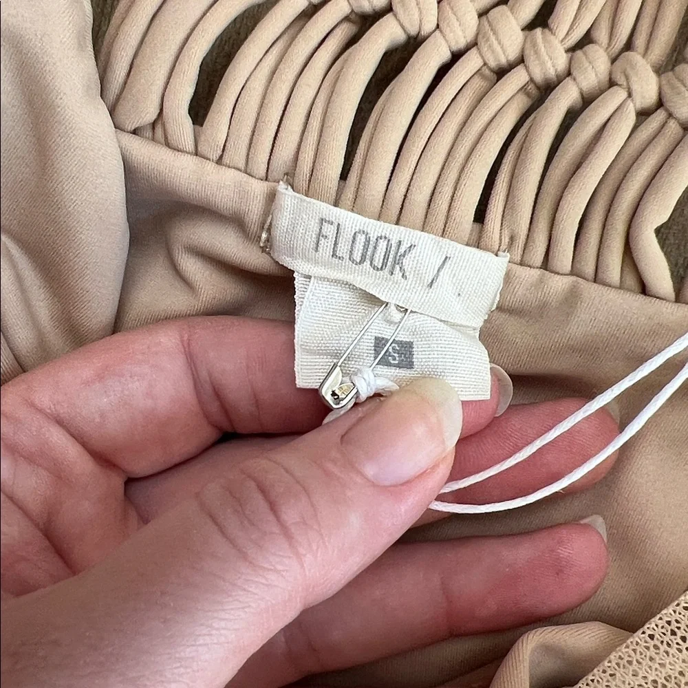 Flook The Label Catalina Macrame One‎ Piece Swimsuit